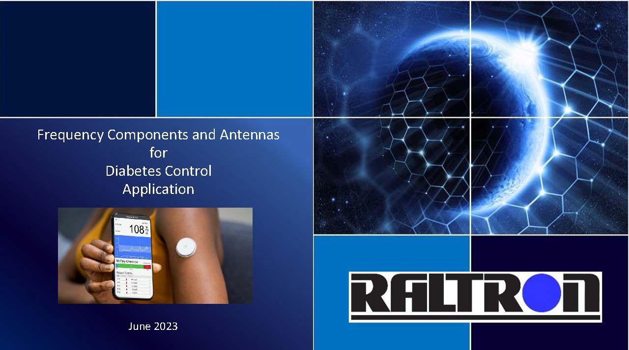 Frequency Components and Antennas for Diabetes Control Applications