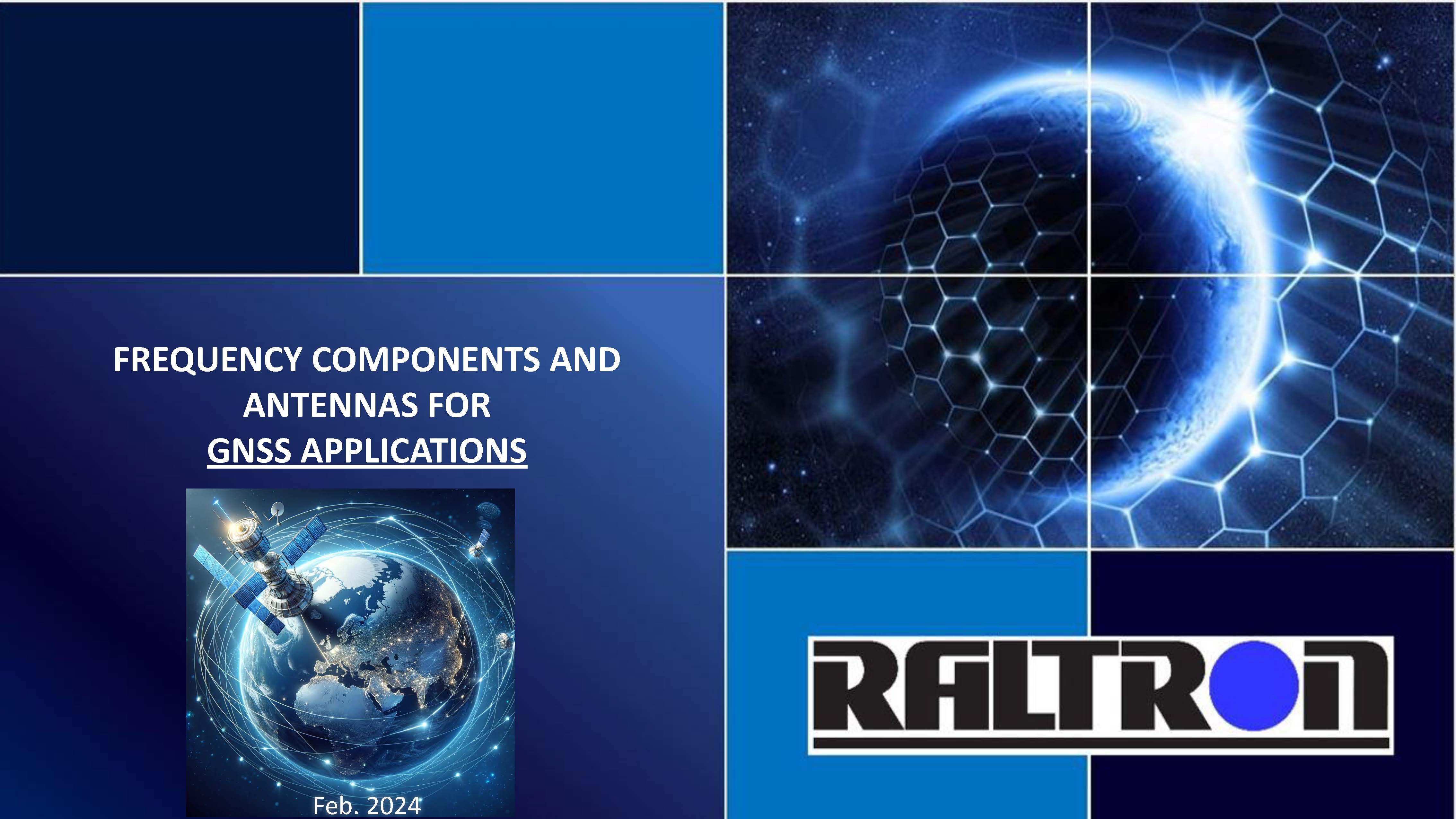 Frequency Components and Antennas for GNSS Applications