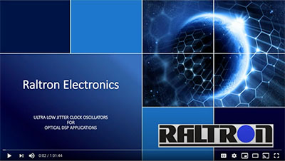 Webinar: Ultra Low Jitter Clock Oscillators for Optical DSP Applications